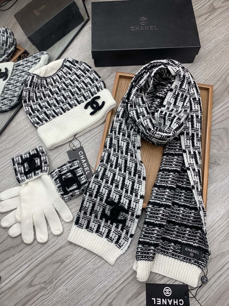 Chanel Caps Scarfs